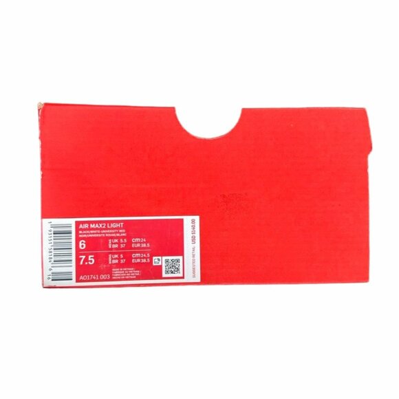 ❤️❤️Rare Nike Air Max 2 Light Womens Shoes 7.5 Sneakers Red Green A01741-003 New - Picture 10 of 12